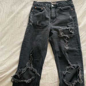 Topshop straight leg jeans